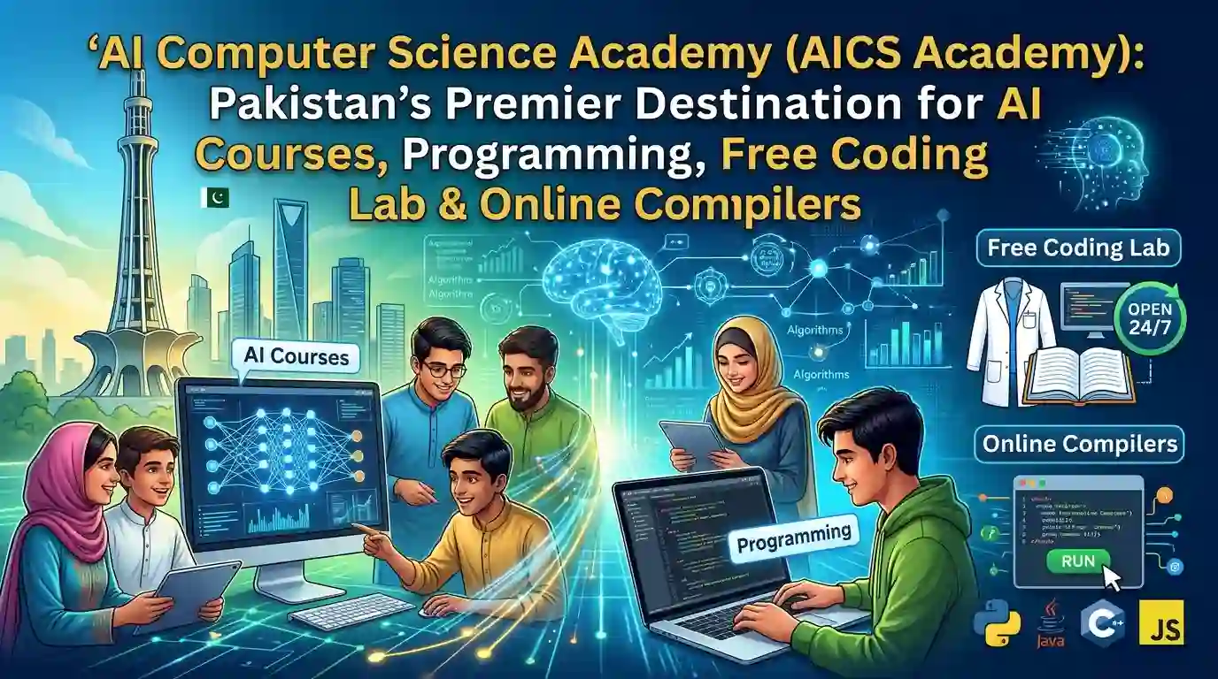 Best Computer Science Academy in Faisalabad | Free Online Compilers & Coding Lab